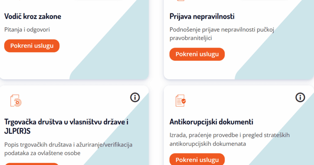 政府の汚職防止ポータルで汚職を報告することはできません。費用は 360,000 ユーロでした