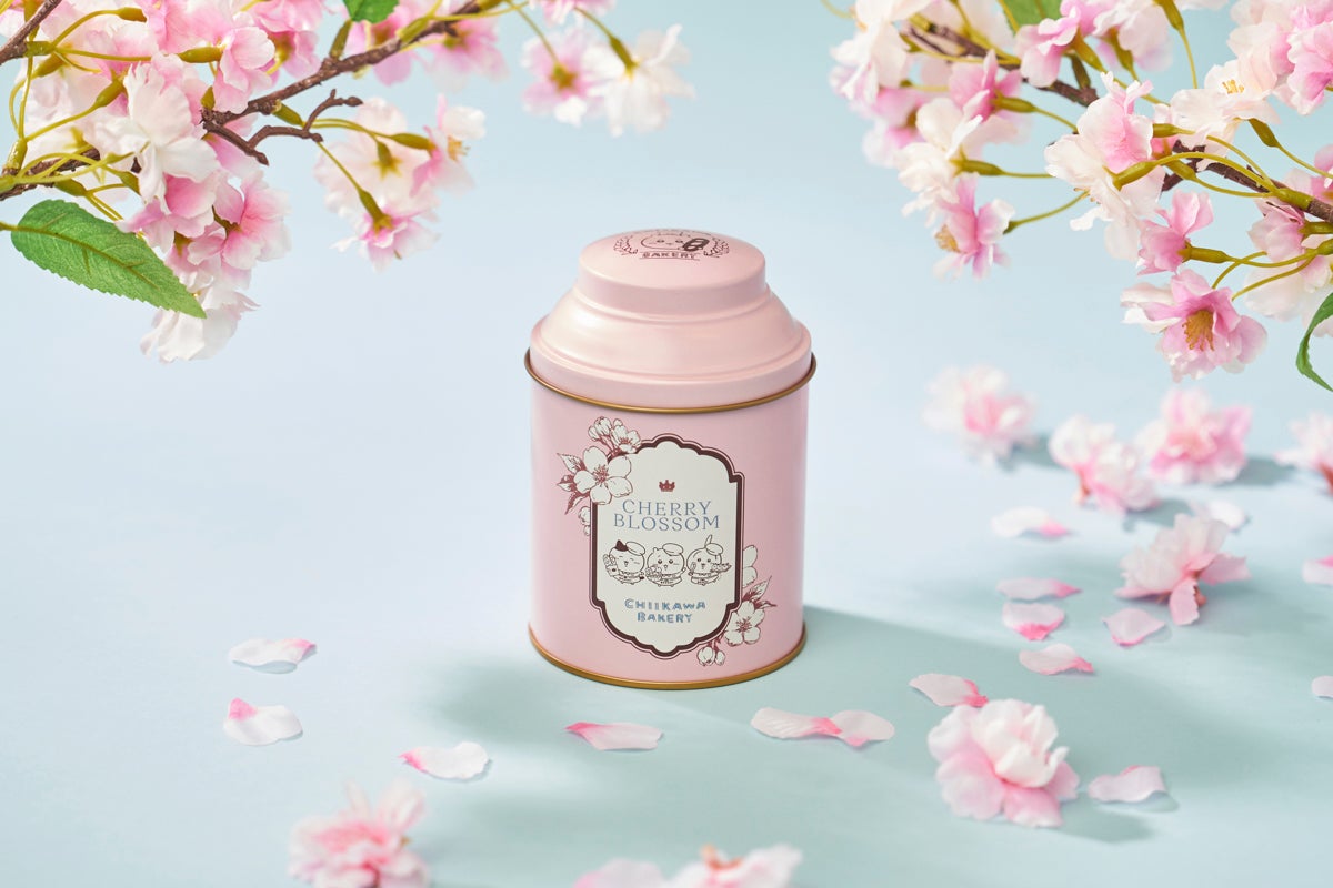 紅茶缶（さくらティー）税込1,800円（C）nagano