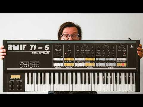 リガ楽器工場 RMIF TI-5 シンセサイザー