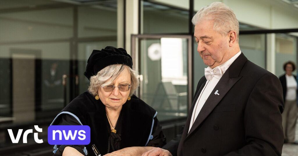 JPEG発明者でベルギーの男爵夫人がゲント大学から名誉博士号を授与 | VRT NWS ニュース