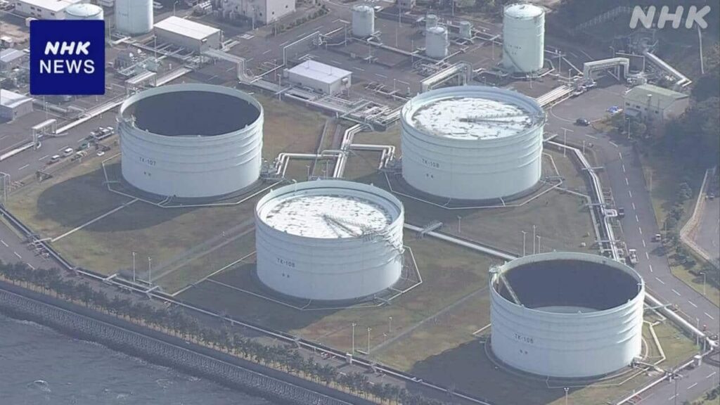 石油の「国家備蓄」きょうから放出 全国11か所の基地で順次 (3/26)