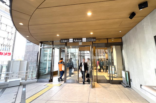 エールエールHIROSHIMA 2階エントランス