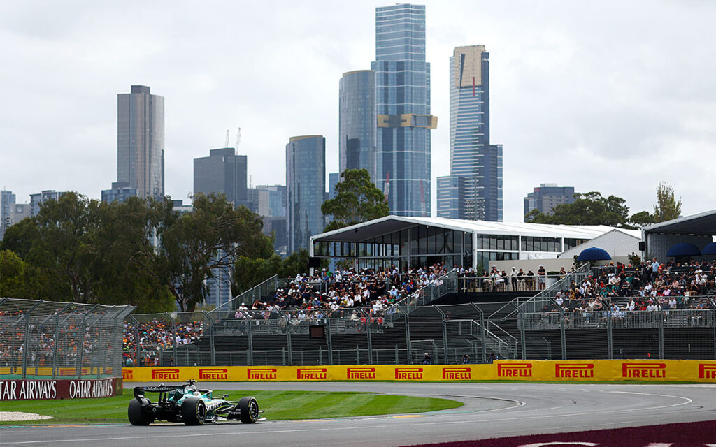 オーストラリアGPの予選でアルバート・パーク・サーキットを走行するフェルナンド・アロンソ（アストンマーチン・ホンダ）、2026年3月7日(土)-F1オーストラリアGP