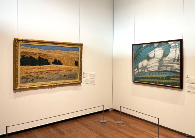 コレクション展「特集：砂の光景」　展示風景（会期：2026/1/24～4/5）