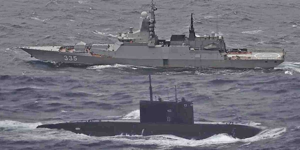 ロシア海軍のキロ改級潜水艦やフリゲー ト「グロームキイ」、与那国島と西表島の間を通航し太平洋へ　海自P-3Cが警戒監視 | フネコ - Funeco