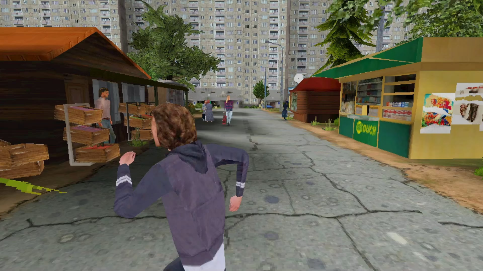 お母さんが「新鮮な」トマトを取りにあなたを送りました