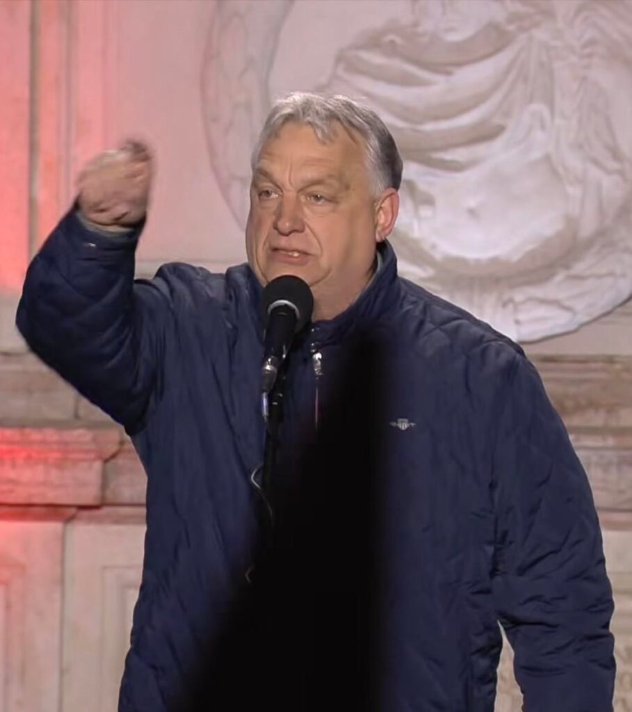 オルバン倒れた