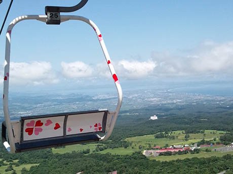 鳥取県伯耆町 桝水高原天空リフト