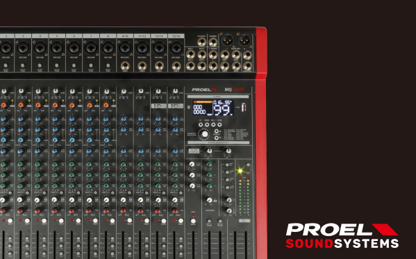 イタリア発プロオーディオブランド PROEL より音響設備にも対応したBlutooth搭載のコンパクトミキサー「MQ1222X(12ch)」「MQ1642X(16ch)」2026年3月1日発売 | 株式会社ワタナベ楽器店のプレスリリース イタリア発プロオーディオブランド PROEL より音響設備にも対応したBlutooth搭載のコンパクトミキサー「MQ1222X(12ch)」「MQ1642X(16ch)」2026年3月1日発売 | 株式会社ワタナベ楽器店のプレスリリース