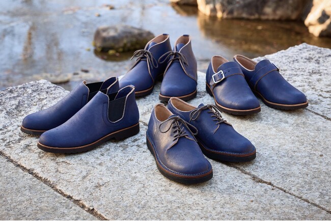 奈良の革靴 KOTOKA （コトカ）、インディゴ染めのレザーを使った限定生産品を発売｜奈良新聞デジタル