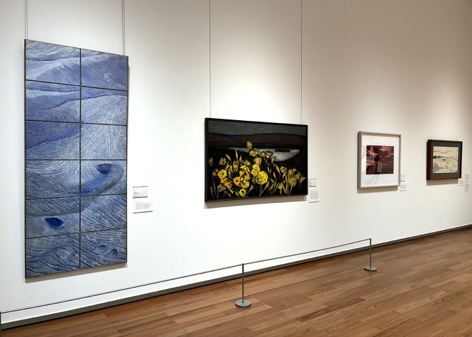 コレクション展「特集：砂の光景」　展示風景（会期：2026/1/24～4/5）