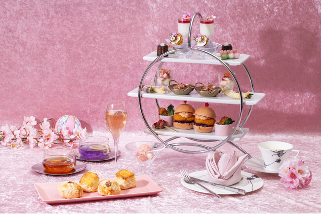 桜スイーツと春のセイボリーを楽しむ期間限定アフタヌーンティー「春風と桜香るAfternoon Tea」登場 | 鹿児島・九州プレスリリース | 生活情報 | くらし