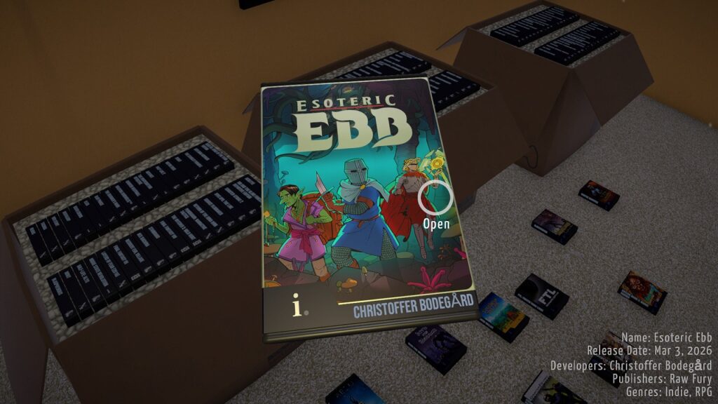 イギリス・Pantaloon、実際のSteamライブラリを展示できる『BOXROOM』を発表…手に取り、そのまま起動も可能 | gamebiz