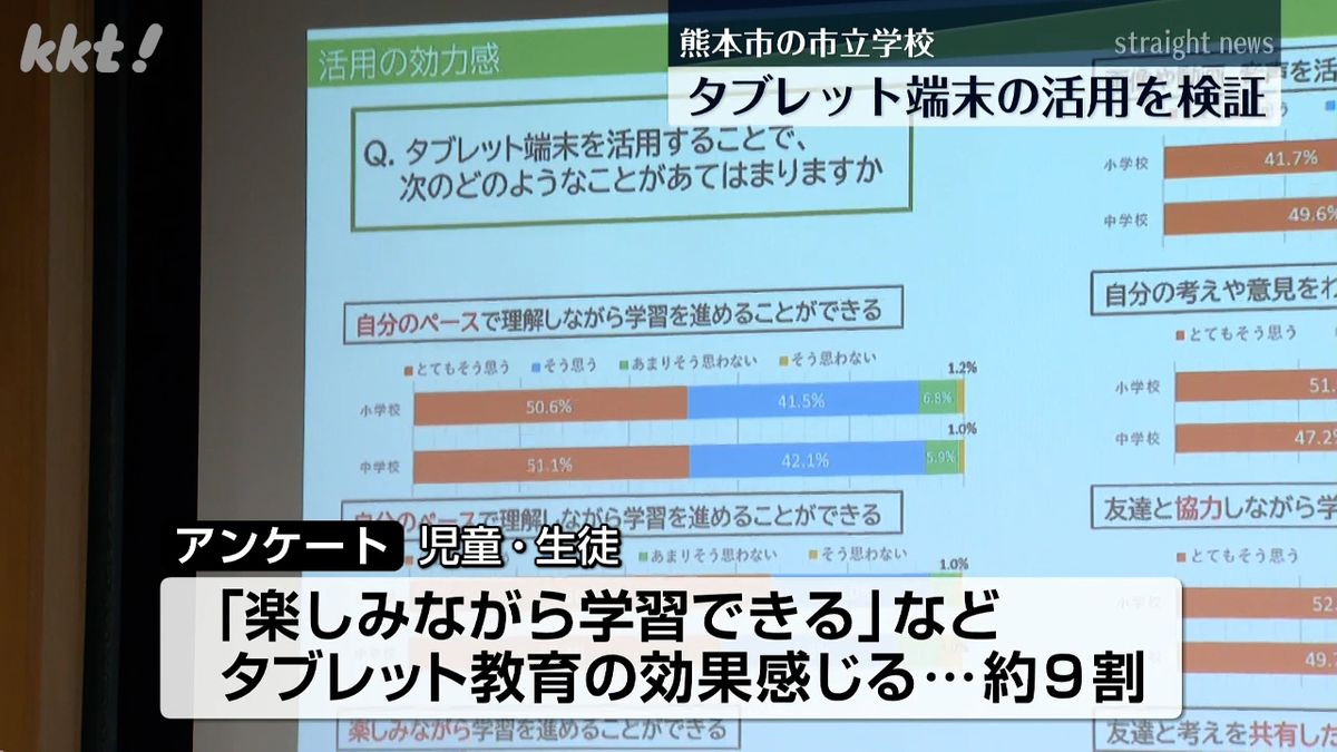 学校教育におけるタブレット端末の活用 検証会議