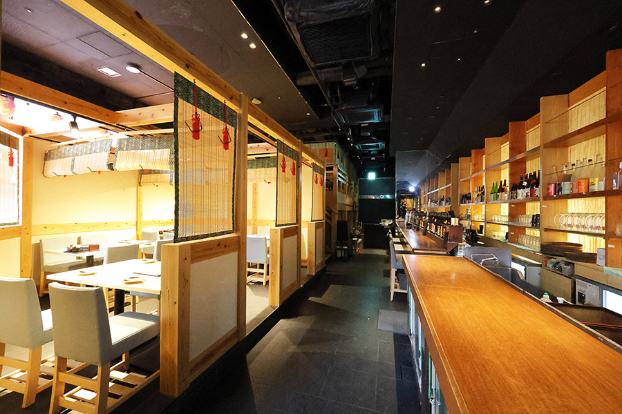 「薩摩ごかもん」の内観