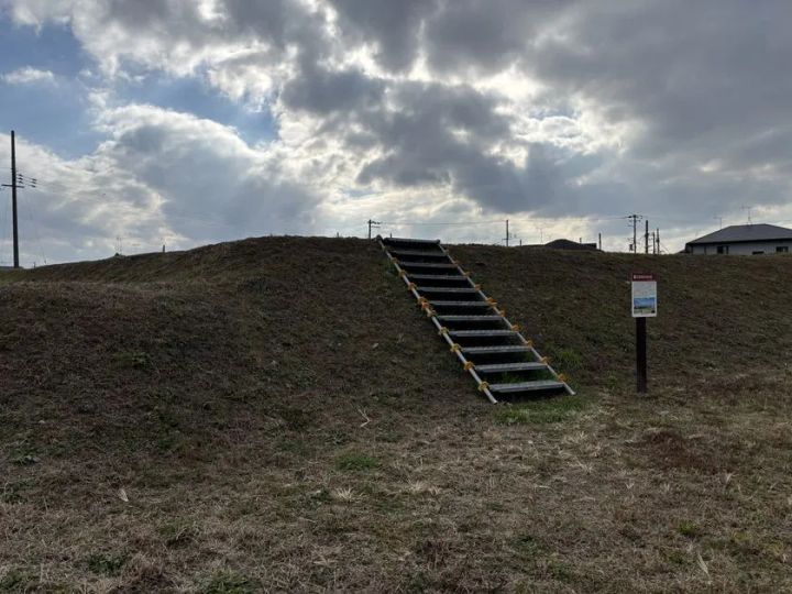 太田城水攻め堤跡