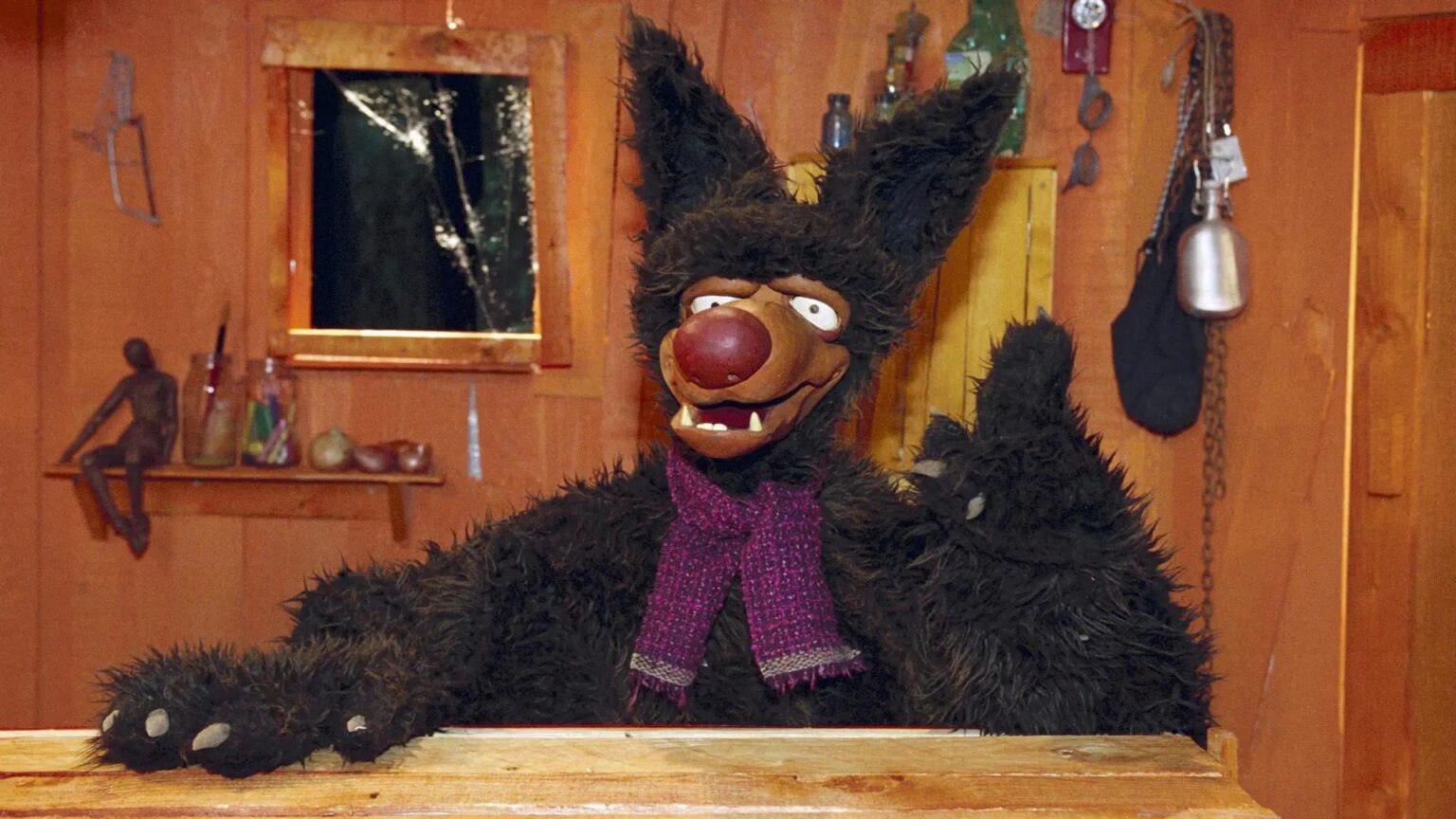 幼少期の漫画に対する嫌悪感をたどり、核となる記憶を解き明かしました。本当に小さい頃（1歳半～2歳）に「デ・グロテ・ボーズ・オオカミ・ショー」を見ていたことは約96％確実です。このショーは2001～2002年にここドイツで放映されました。ベルギーでこの番組を見て育った人がいますが、私と同じように完全に恐怖を感じましたか?