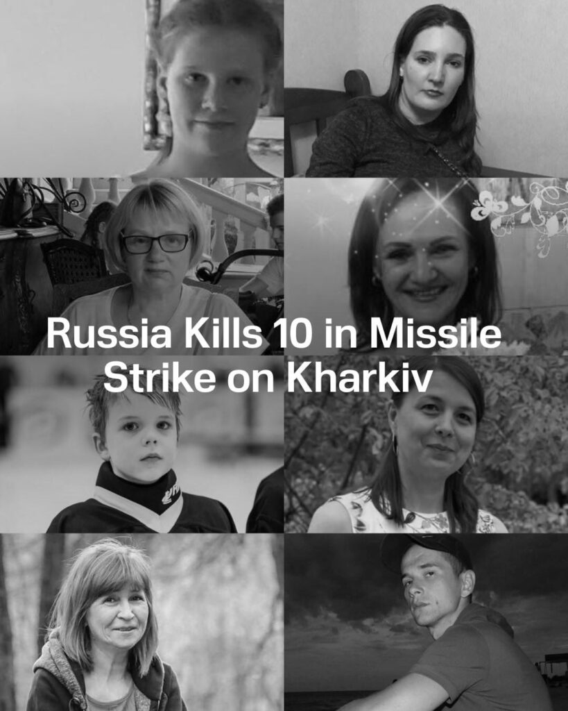 国際パラリンピック委員会は、2014年以来初めてロシアが自国旗を掲げて競技することを許可した。その数時間後、ロシア人がハリコフの住宅建物を襲撃し、子供2人を含む10人が死亡した。