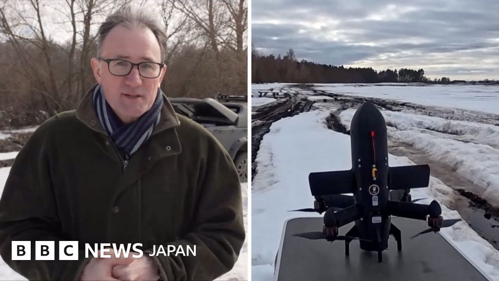 中東の戦争でウクライナの迎撃ドローンの需要高まる - BBCニュース