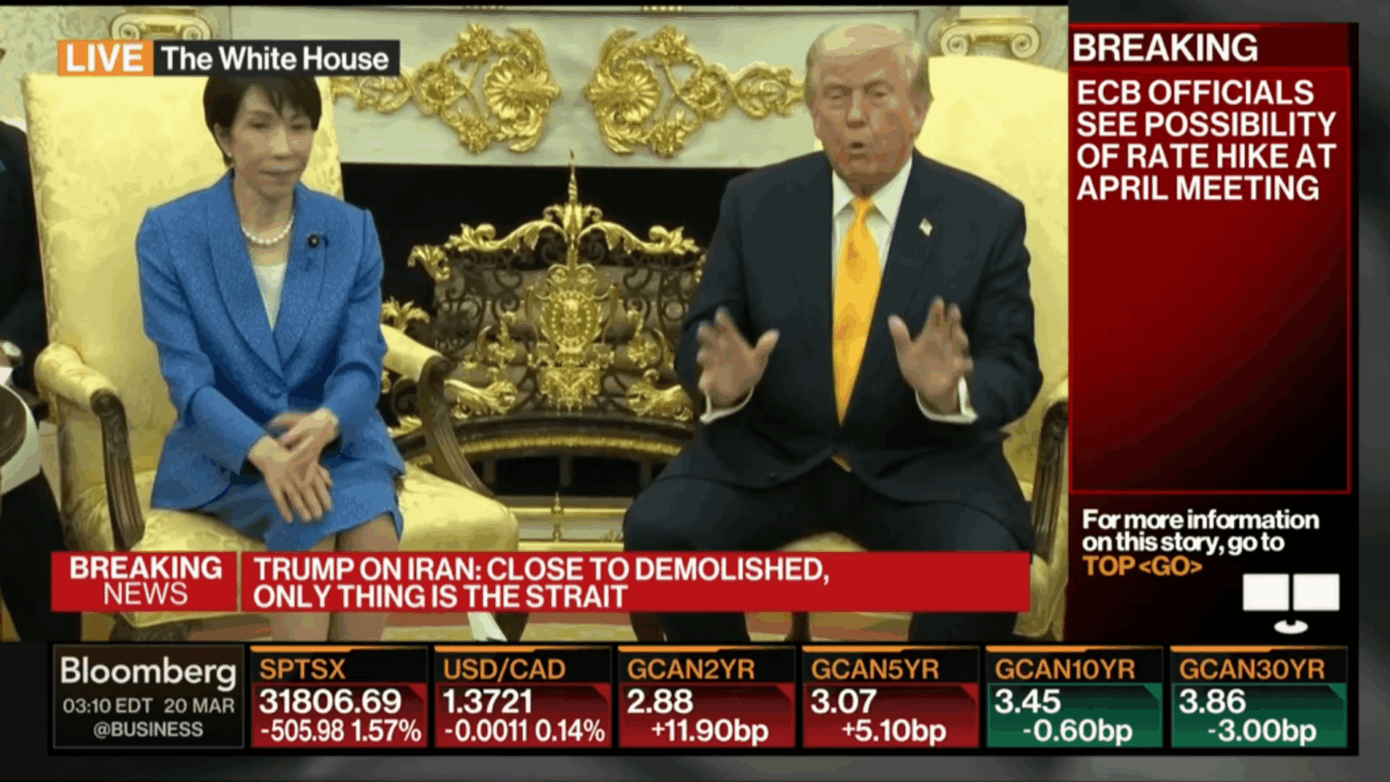 Trump "Who knows better about surprise than Japan... Okay, why didn't you tell me about Pearl Harbor..."