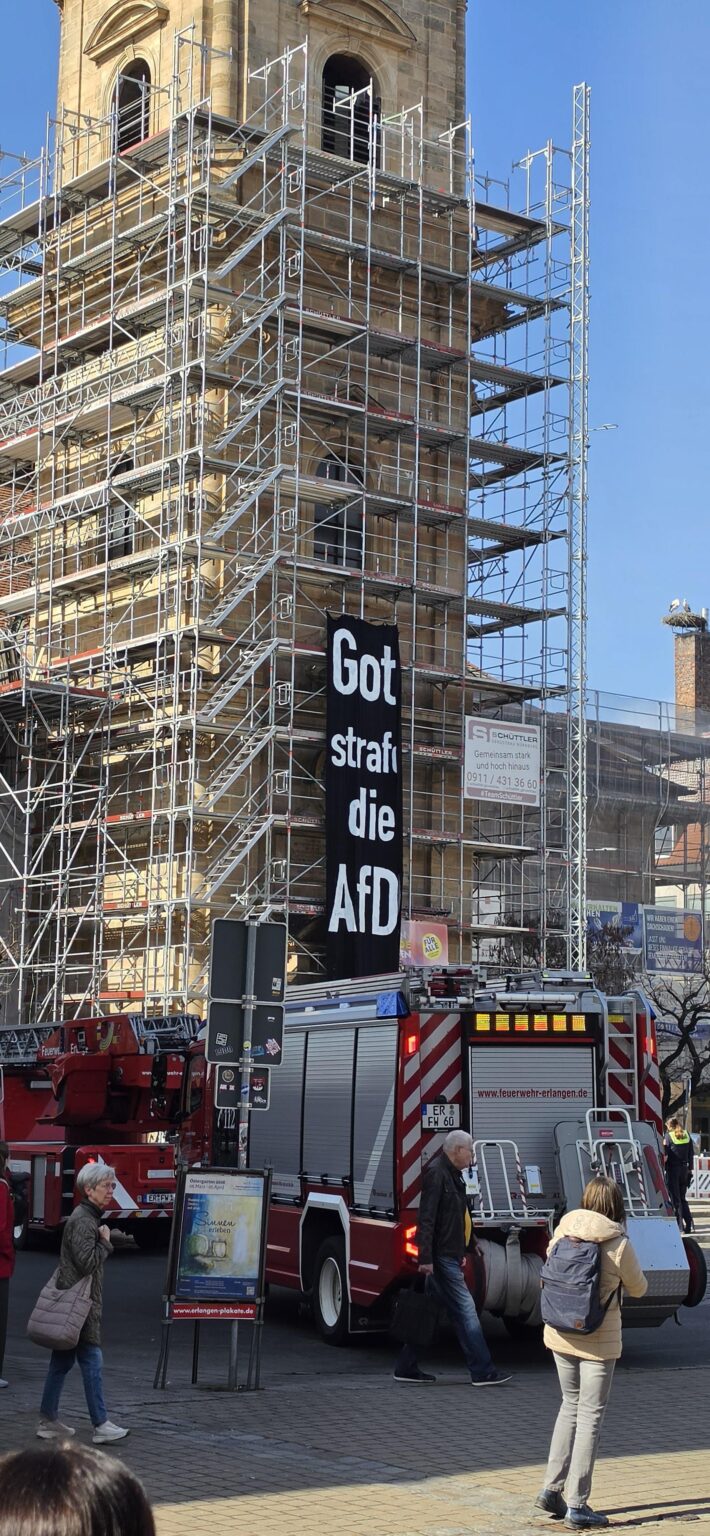 今日エアランゲンで見られました