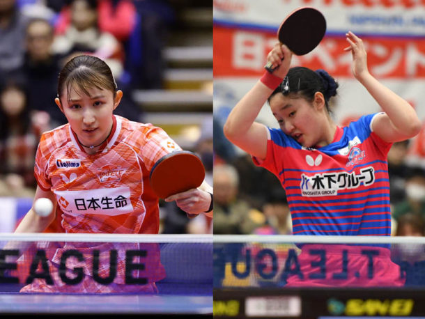 【卓球】女子ファイナルのベンチ入りメンバーが発表。ノジマTリーグ プレーオフ 女子ファイナル（3/28・代々木第二） – 卓球王国