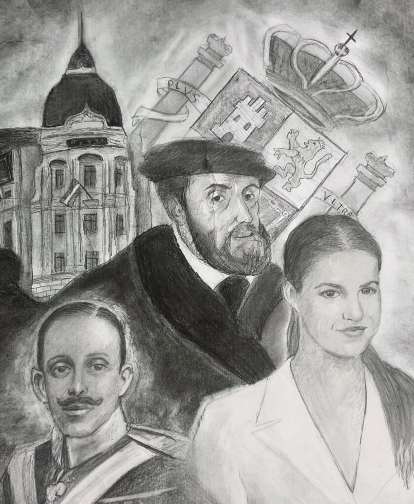 5ヶ月学習して描いたスペインの絵