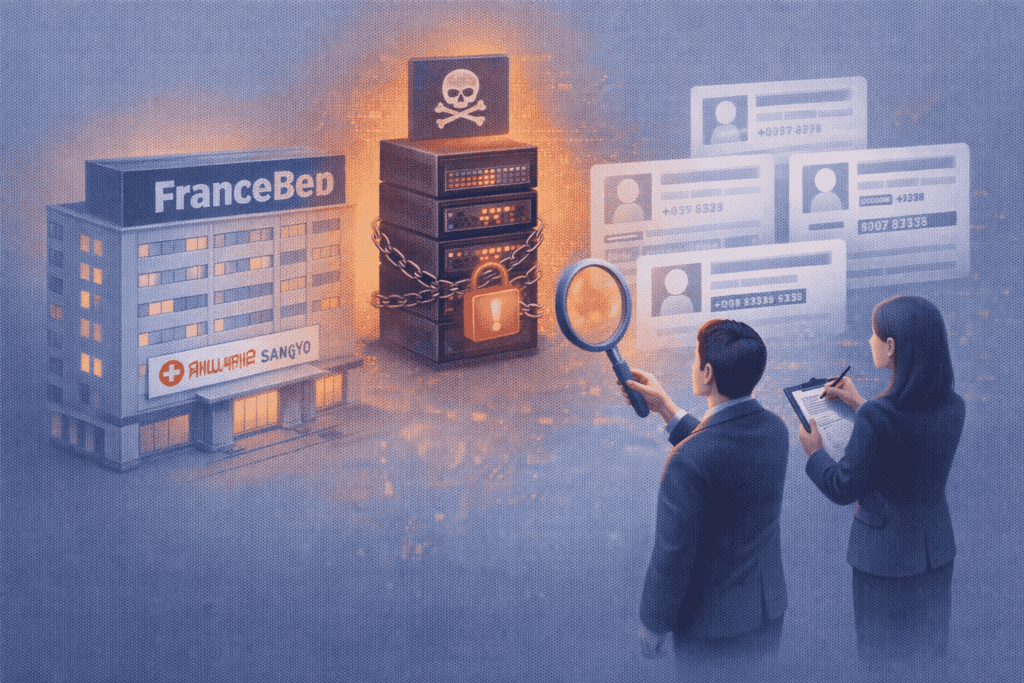 フランスベッド、委託先 東山産業のランサムウェア 被害で顧客の個人情報への影響を調査