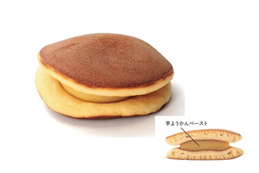 「芋どら焼」（281円／舟和本店）※1階おやつのひきだしで販売