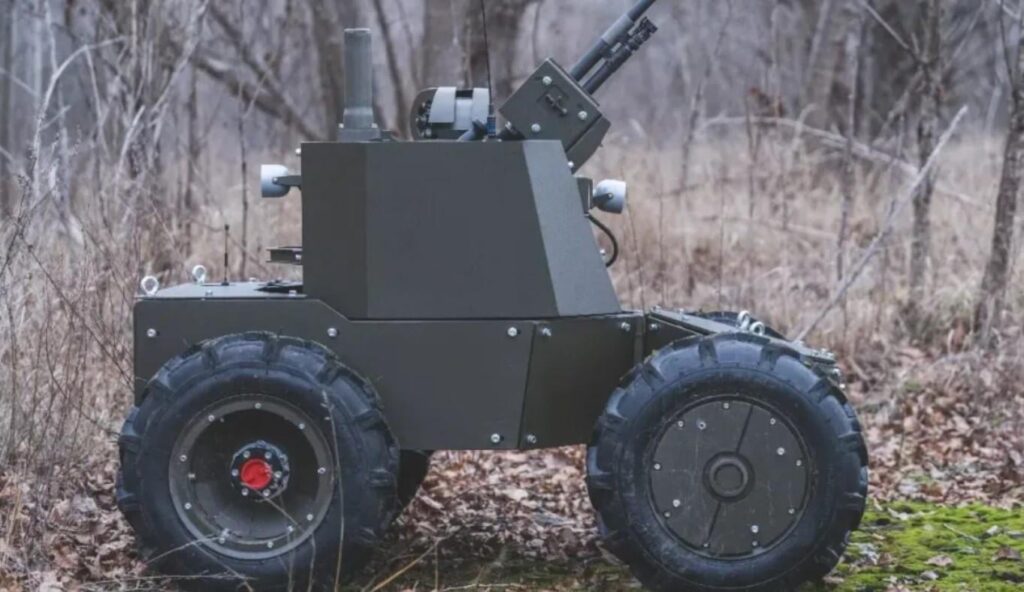 地上ロボットは今年ウクライナ歩兵の30％を代替する可能性があると第3軍団司令官が語る