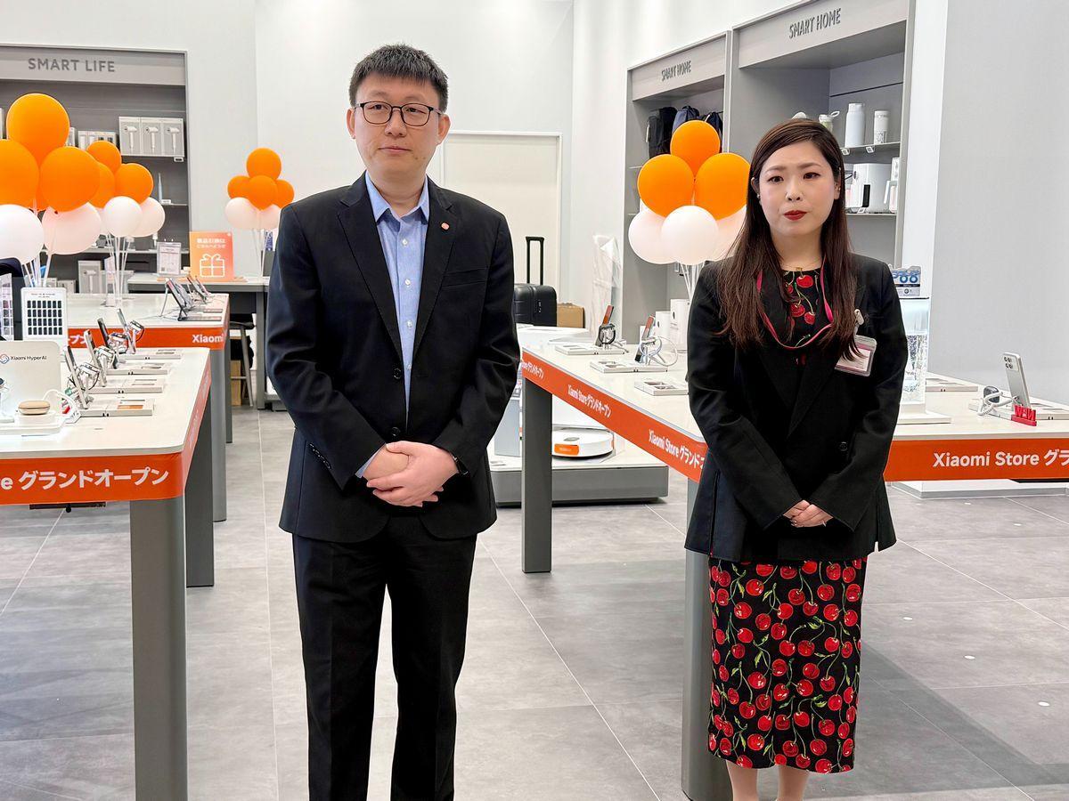 呂(ロ)さん(左)と岡さん(右)