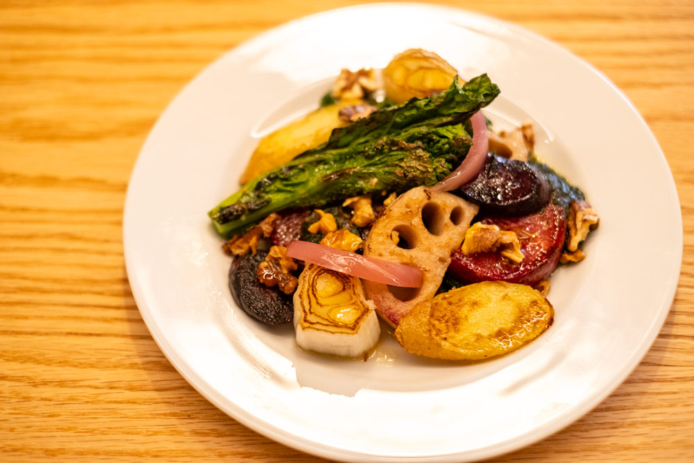 「兵庫県産 焼き野菜のサラダ」1,320円（税込）※写真は2人前