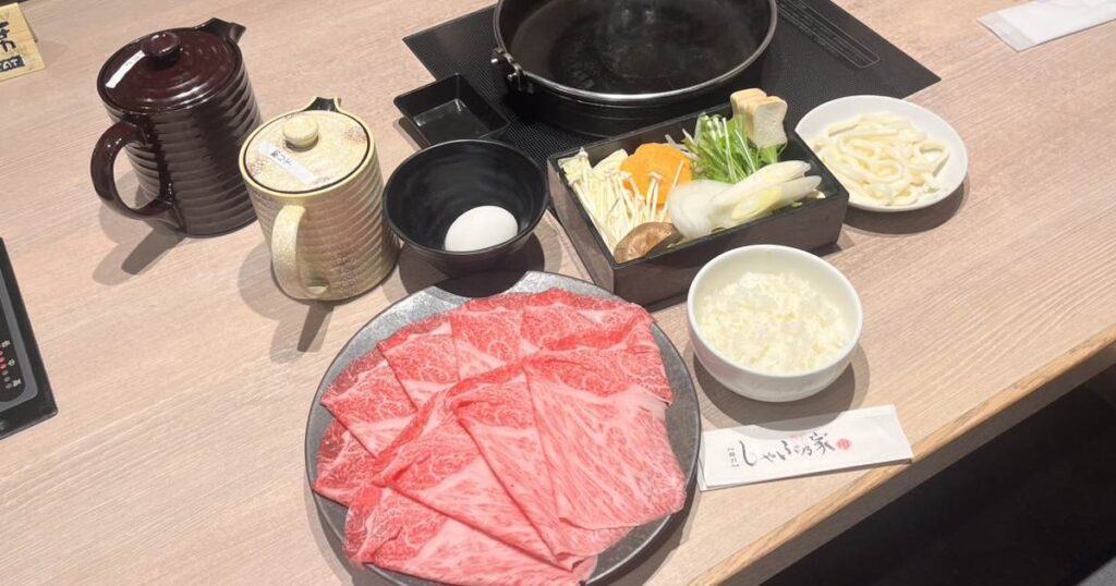 精肉卸直営！さんプラザ『しゃぶ乃家』で叶う“ひとりすき焼き”の贅沢時間 | Kiss PRESS(キッスプレス)