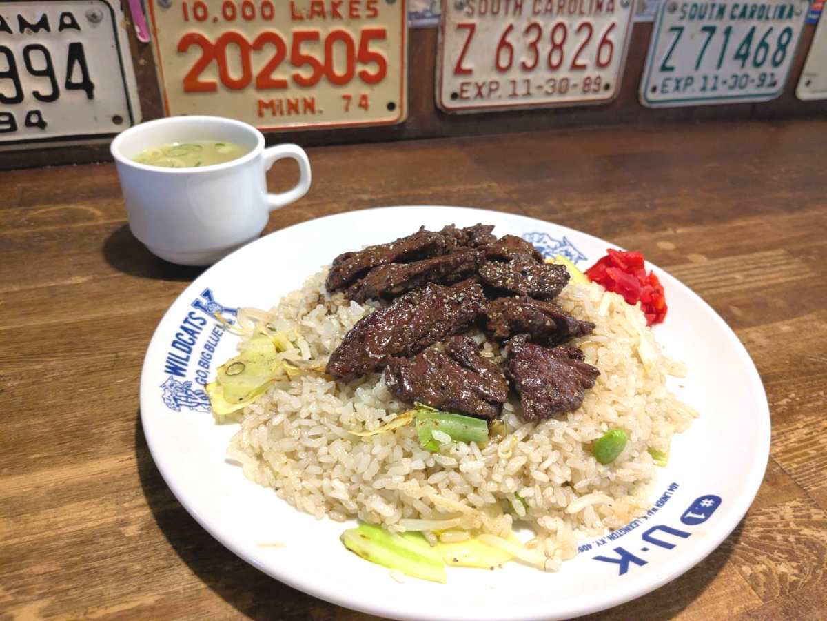 「KANSAS City ビーフステーキ（スープ付）」1,850円（税込）