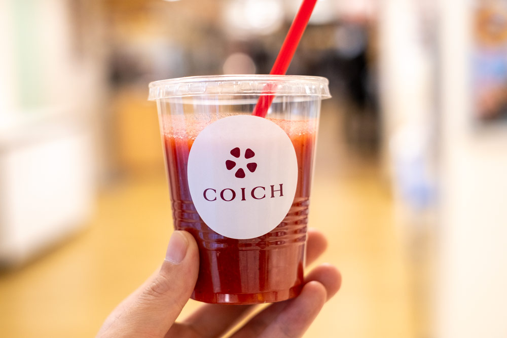 ひなたいちご園「宮崎いちごスムージー」1杯 751円（税込）