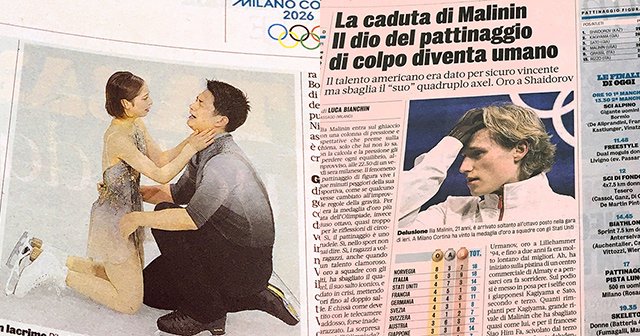 「リクリュウは一心同体」「ファンタシェンツァ!」五輪フィギュアのドラマ…イタリア報道が“抒情的すぎ”「マリニンは人間の身に堕ちた」 – フィギュアスケート – Number Web 「リクリュウは一心同体」「ファンタシェンツァ!」五輪フィギュアのドラマ…イタリア報道が“抒情的すぎ”「マリニンは人間の身に堕ちた」 - フィギュアスケート - Number Web