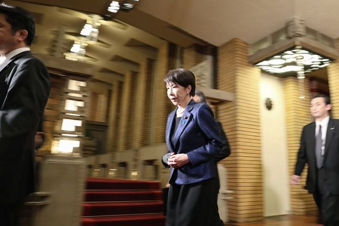 イラン／取材を終えた高市首相