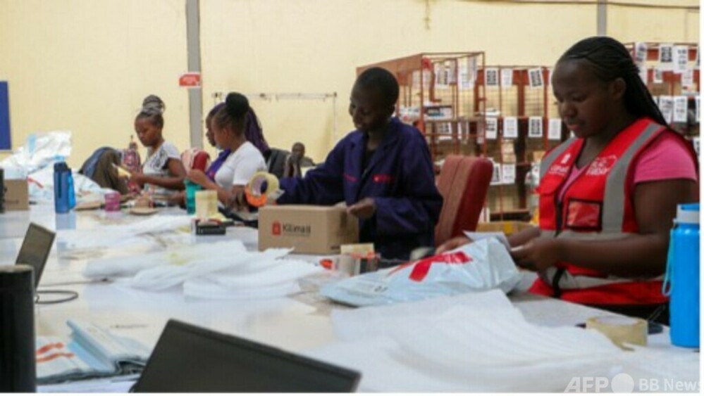 アフリカのデジタル転換を支援する中国　写真2枚　国際ニュース：AFPBB News