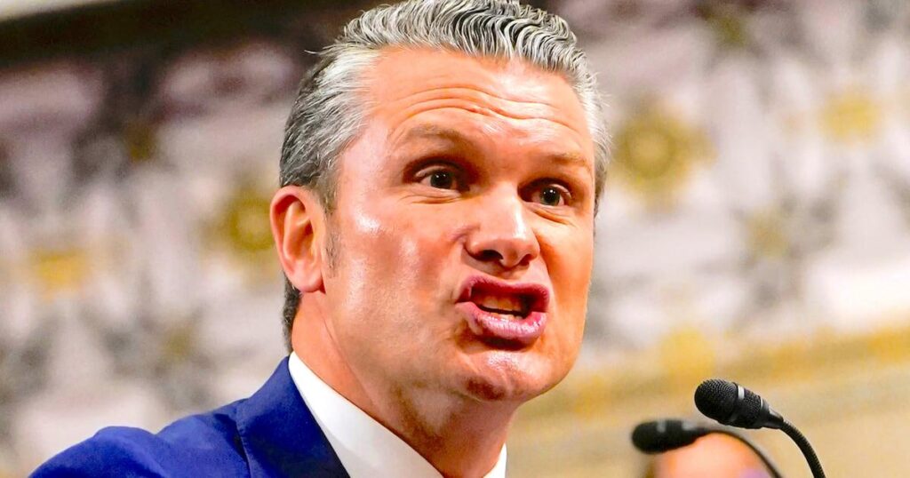 国防総省ピートのジーザス戦争トークで軍隊が激怒