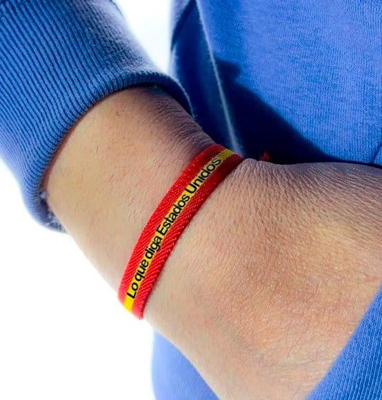 スペインの新しい国旗ブレスレット