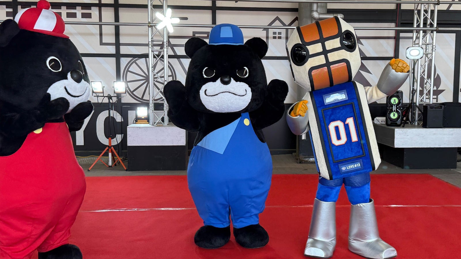 ジョイフル本田×茨城ロボッツ イベント時の様子