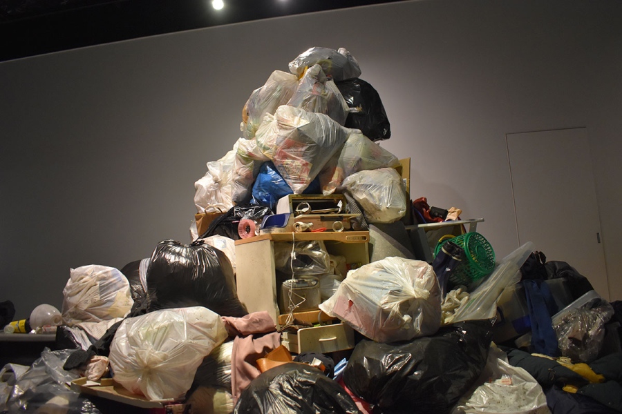 「廃棄に対する恐怖心」（恐怖心展大阪）