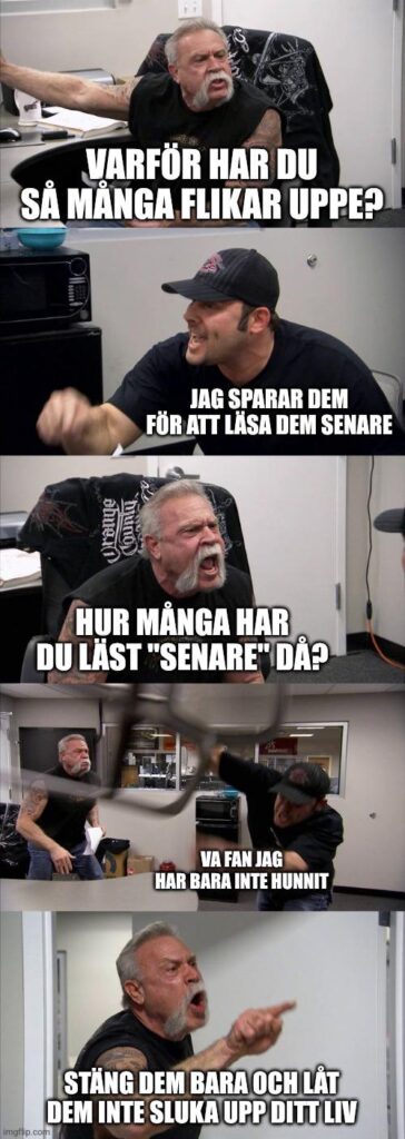 OC: タブを山ほど持っている人への PSA