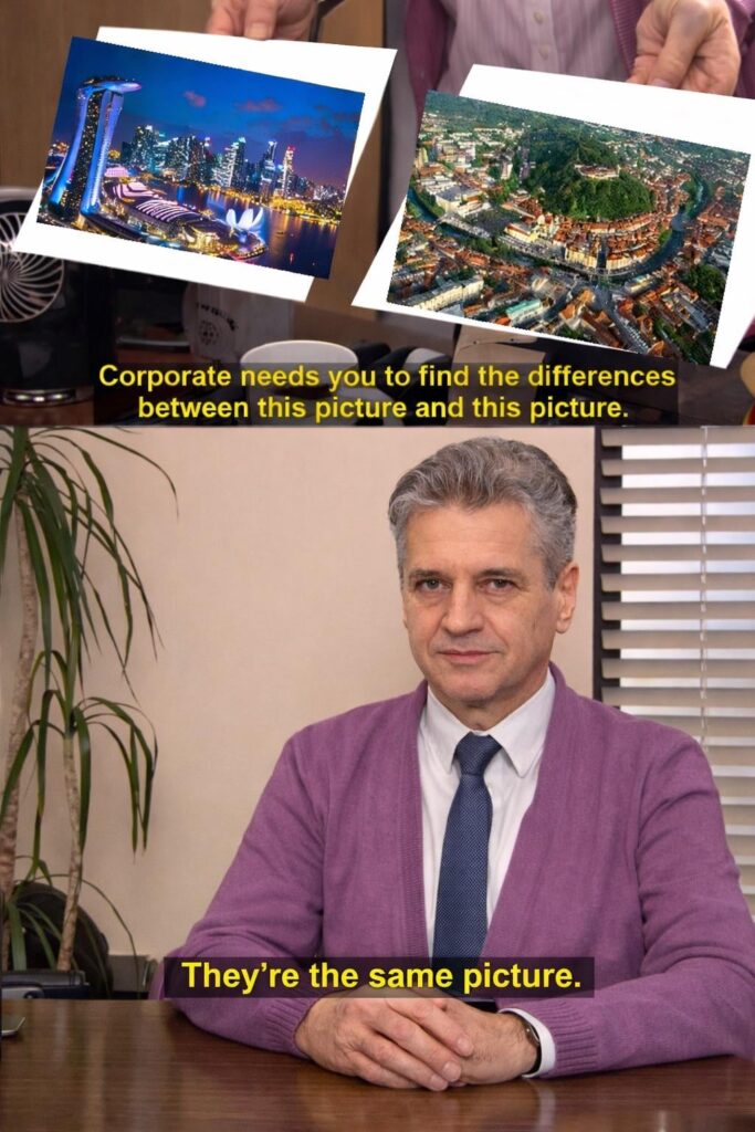 ヨーロッパのシンガポール