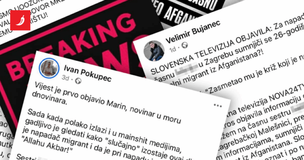 移民襲撃事件を発案したザグレブ出身の女性に執行猶予付き判決
