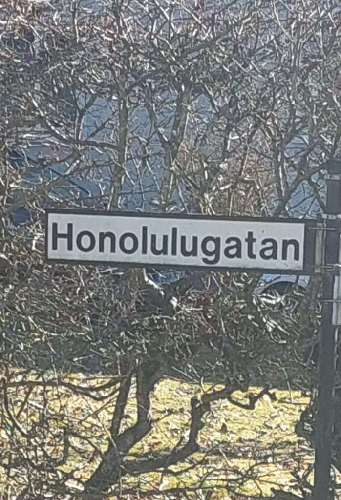 あなたが住んでいる場所に、とんでもなくランダムな通りの名前はありますか？