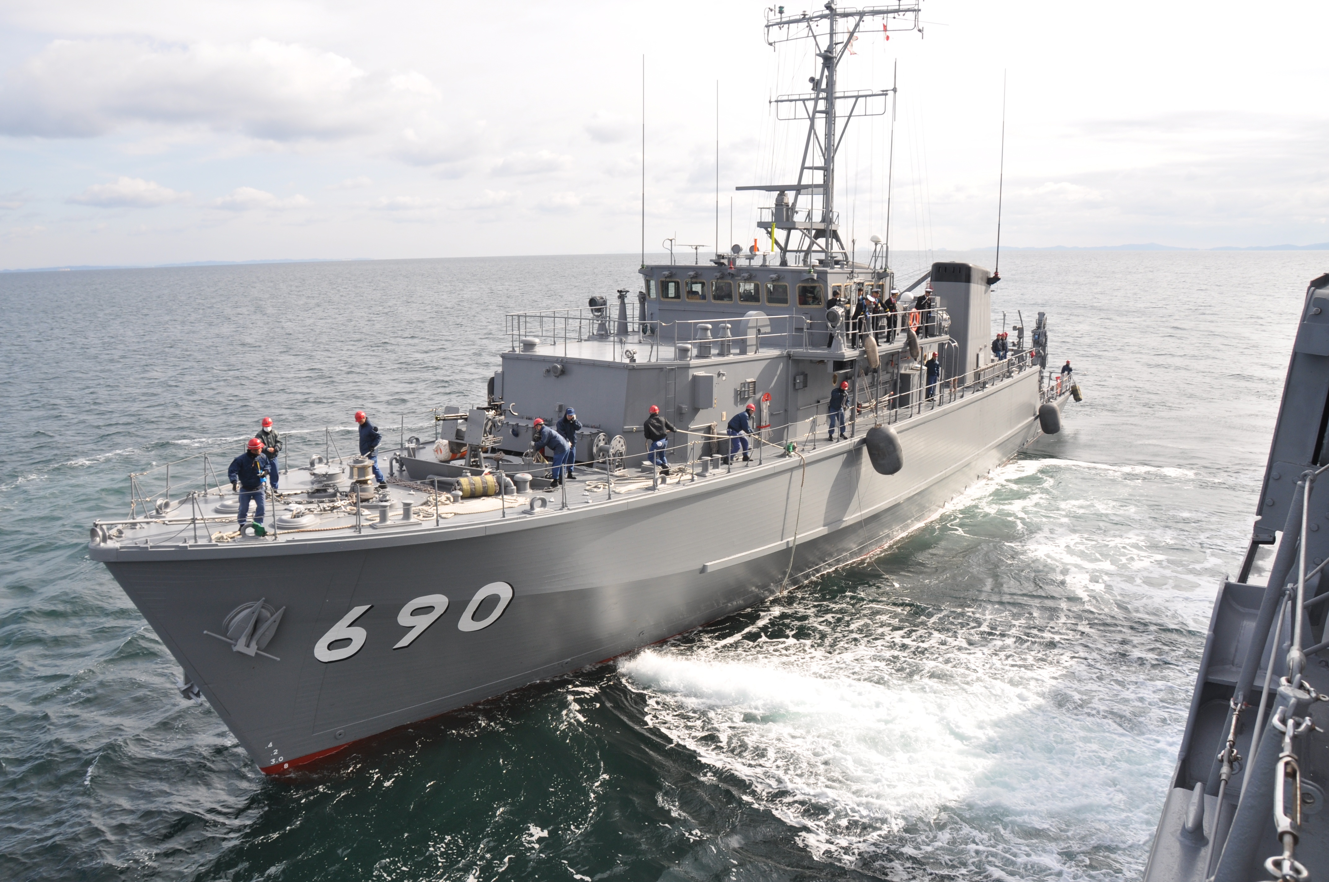 海上自衛隊 掃海艇「みやじま」