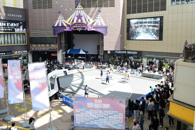 大韓民国バスケットボール協会が主催する2026KBA 3x3プライムリーグ第1回大会が28日から29日までの2日間、京畿道高陽市のワンマウントイベント広場特設コートで成功裏に開催された。 写真=大韓民国バスケットボール協会提供