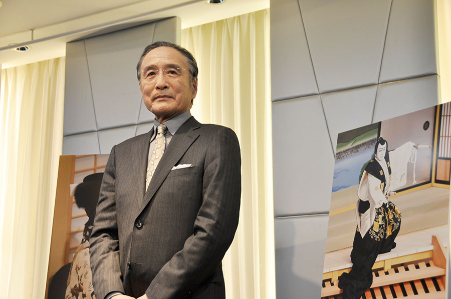 人間国宝の歌舞伎俳優・十五代目片岡仁左衛門（3月2日 Lmaga.jp撮影）