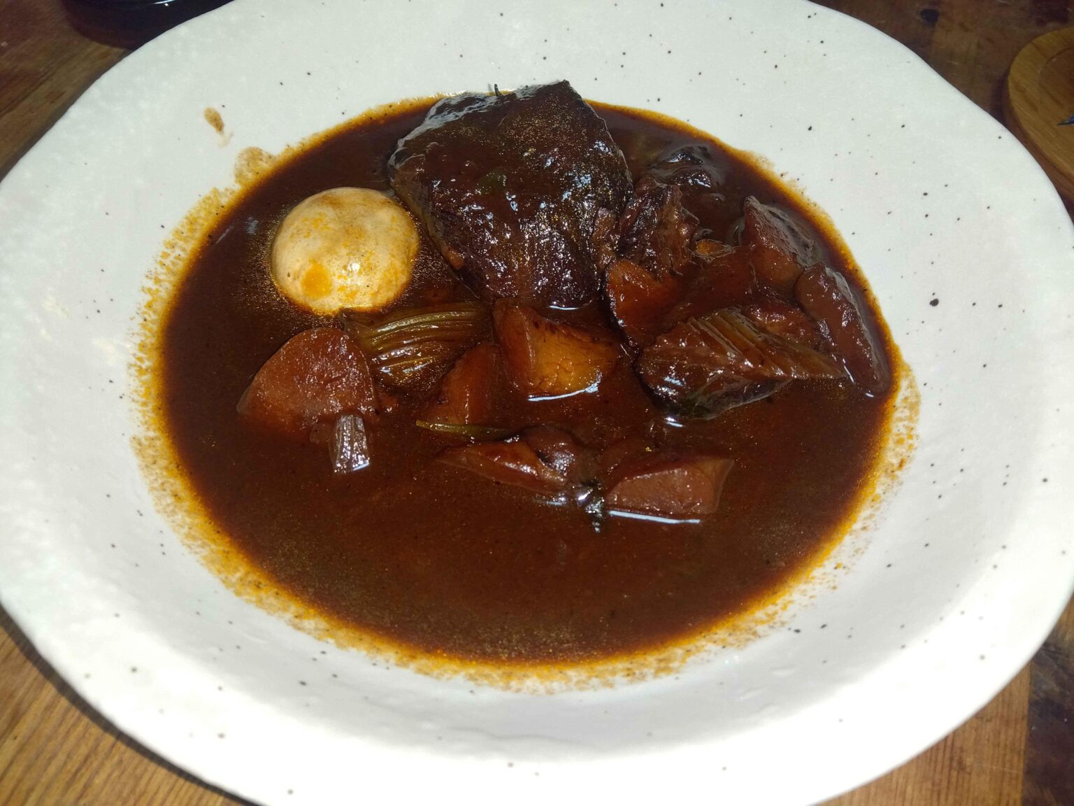 のーもら晩餐部　タンシチューで飲む！